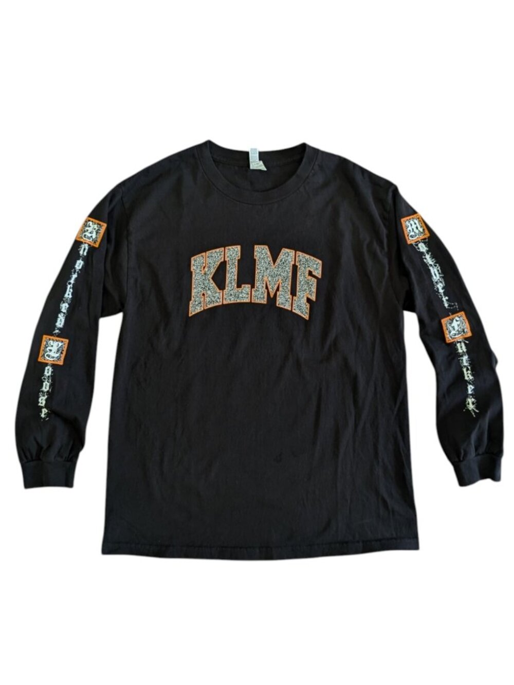 Knocked Loose KLMF Long Sleeve Shirt Black Hardcore Rock Emo Metal Live Collage